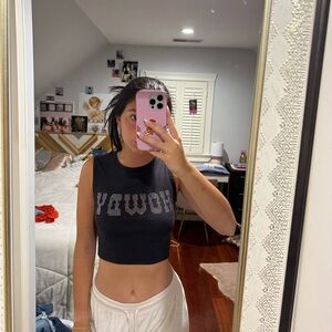 Black Crop Top